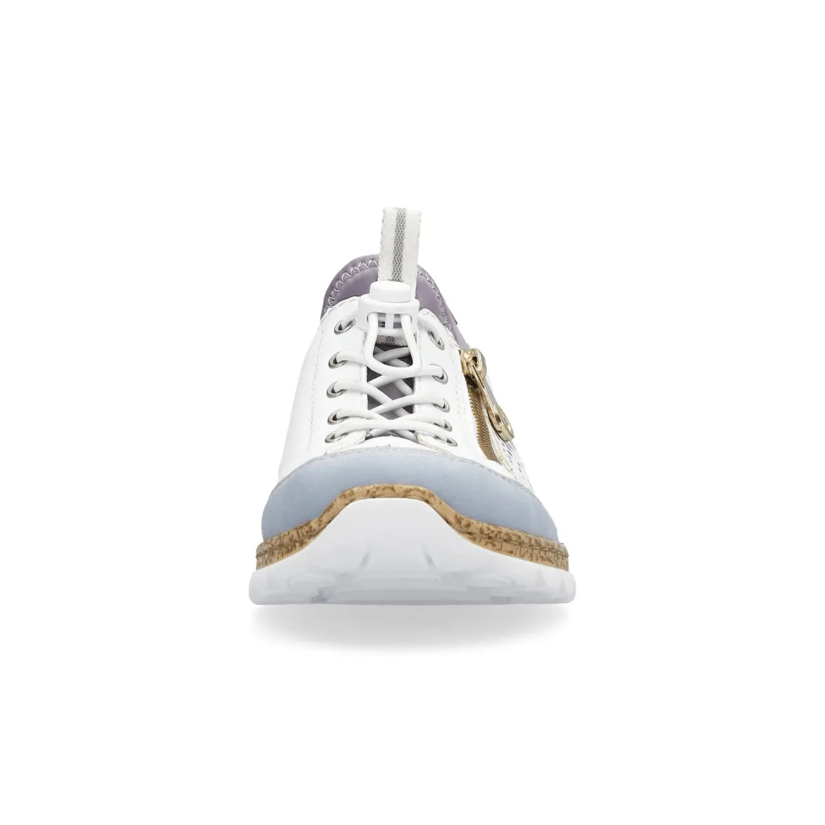 Rieker Femmes N42K6-80 Nikita Aqua/Blanc/Soleil/Violet