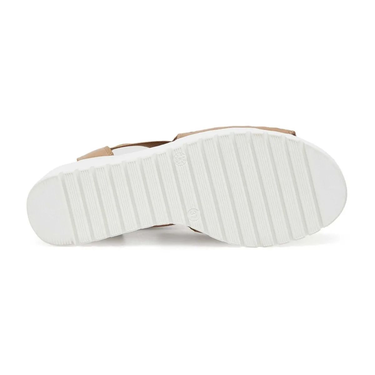 Silent D Odeya pour Femmes en Cuir Tan