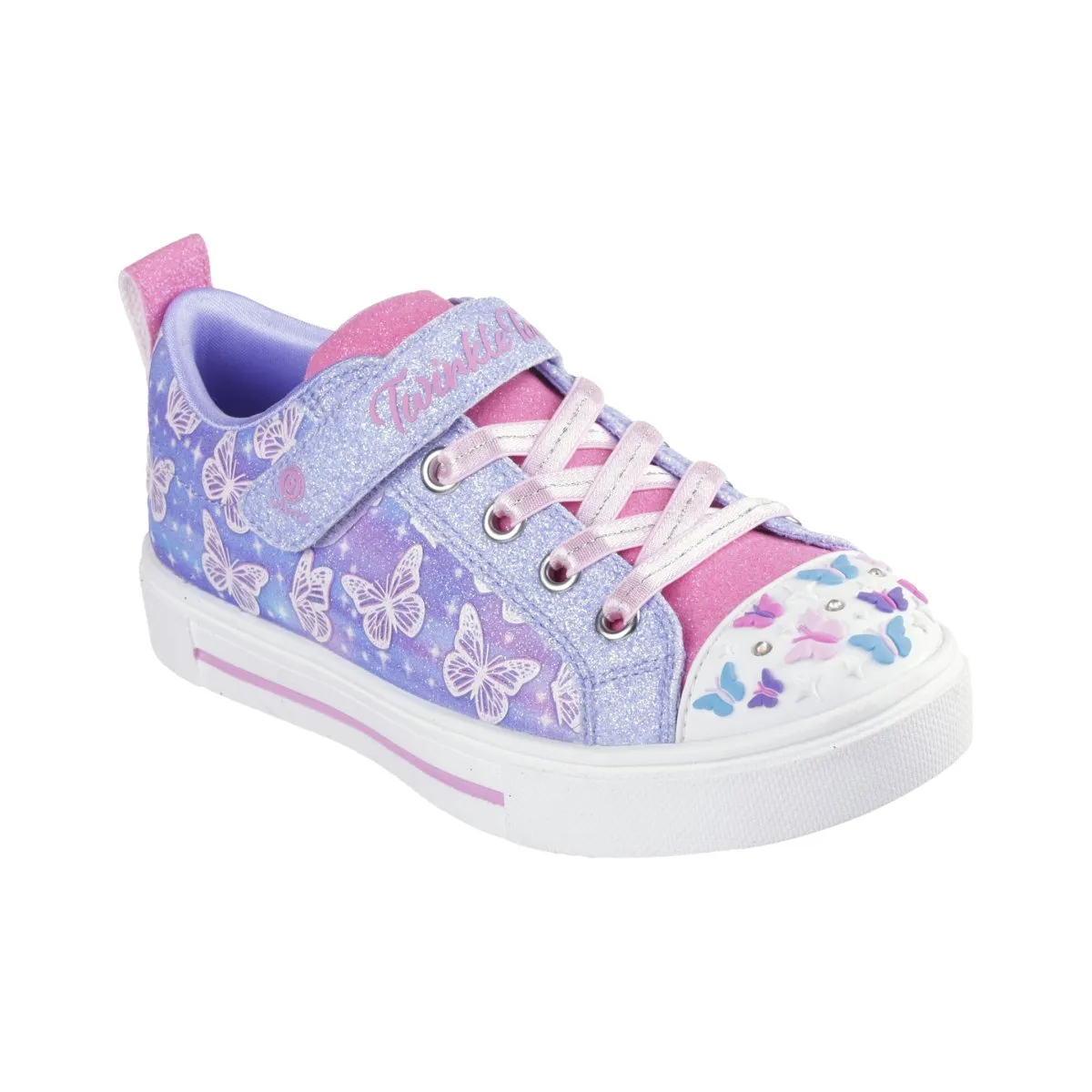 Skechers Fille (Préscolaire) 314813LLVMT Twinkle Toes : Étincelles Scintillantes - Ombre Flutter Lavande/Multicolore