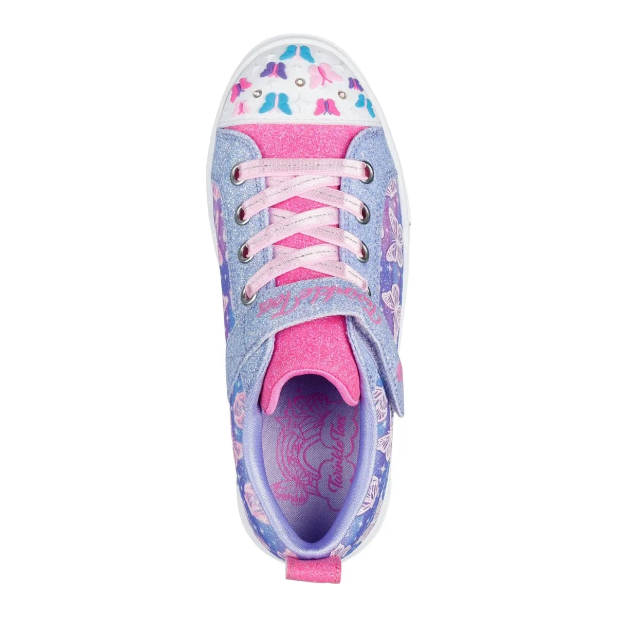 Skechers Fille (Préscolaire) 314813LLVMT Twinkle Toes : Étincelles Scintillantes - Ombre Flutter Lavande/Multicolore