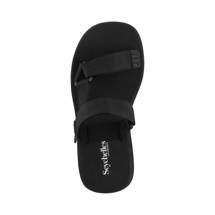Sandale Skip To Me en noir de Seychelles