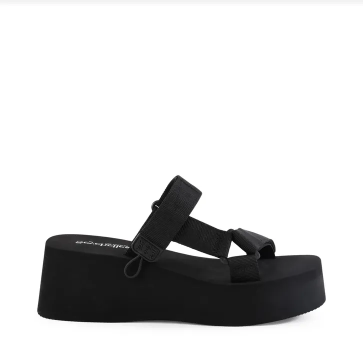 Sandale Skip To Me en noir de Seychelles