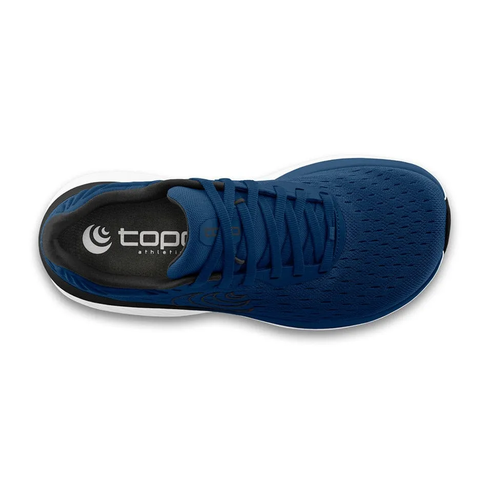 Chaussures de course Topo Atmos pour homme Bleu marine/Blanc AW24