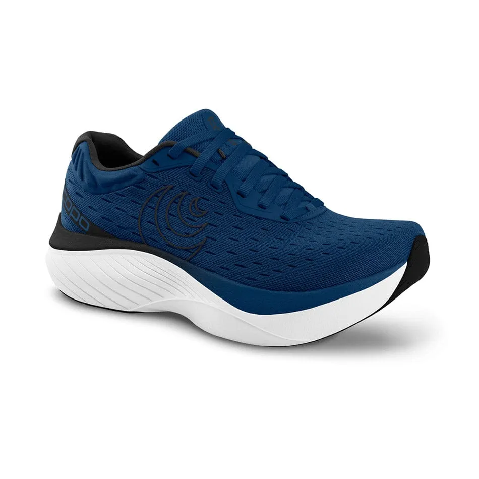Chaussures de course Topo Atmos pour homme Bleu marine/Blanc AW24