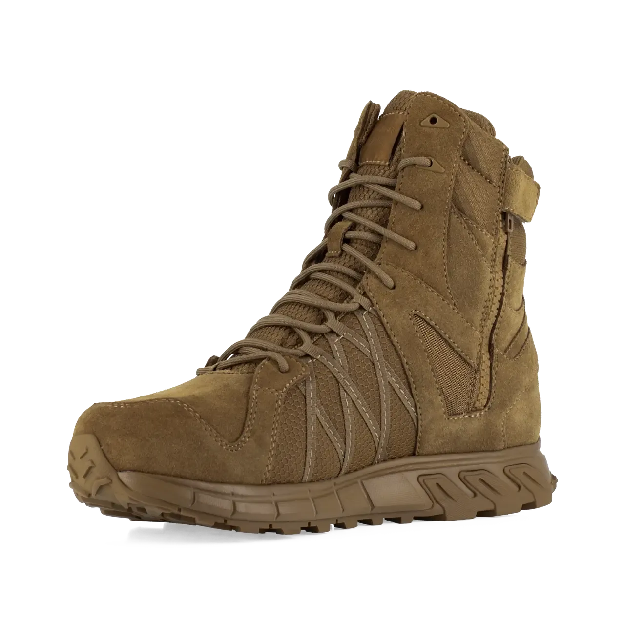 Botte tactique Trailgrip 8 pouces à embout souple couleur Coyote