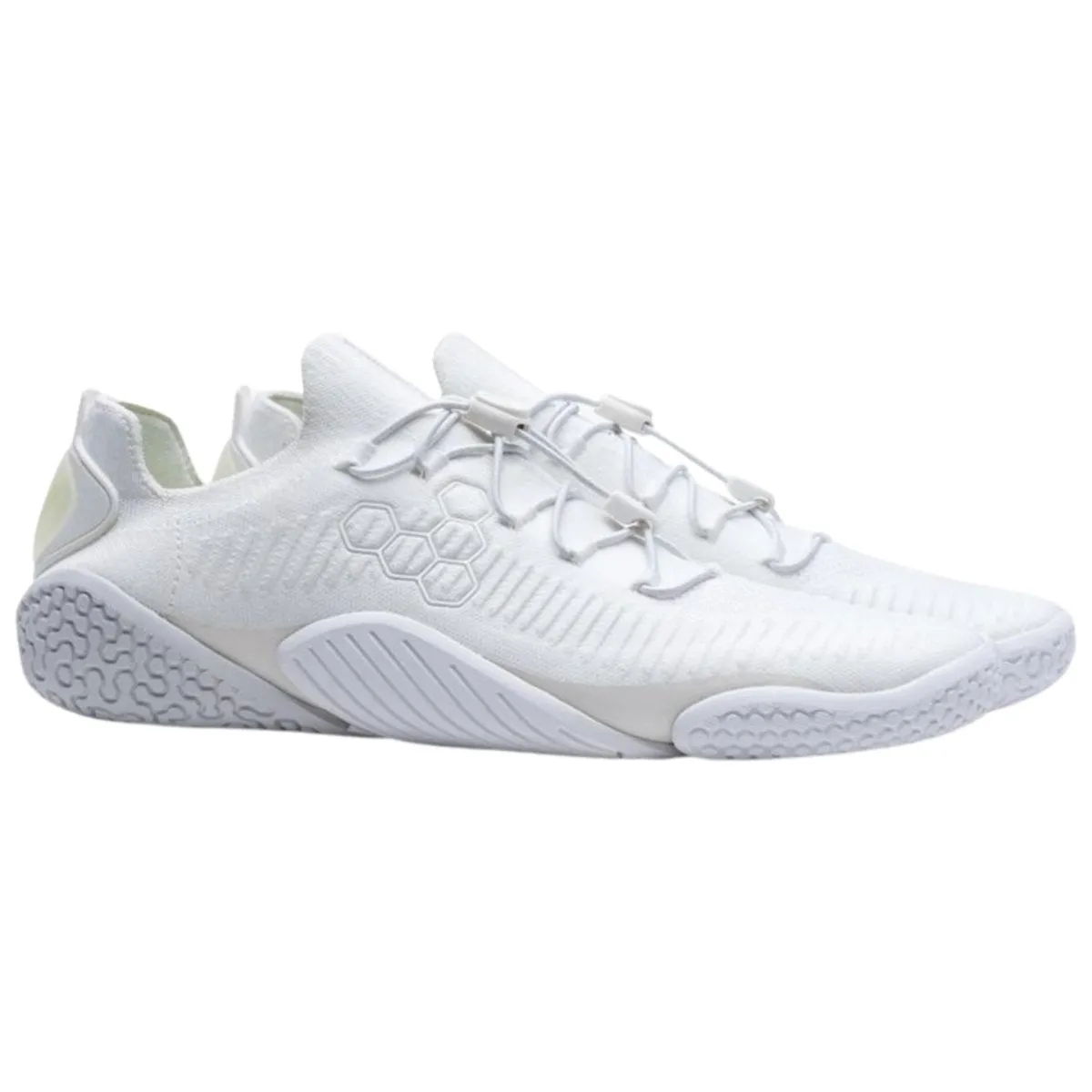 Vivo Barefoot Motus Flex Homme Blanc Brillant