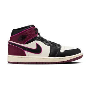 Wmns Air Jordan 1 Mid SE 'Bordeaux Voile'