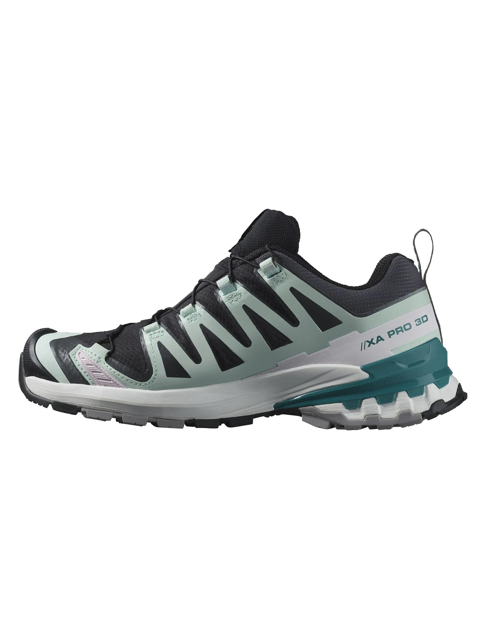 XA Pro 3D V9 Gore-Tex - Noir/Bleu Aqua Délavé/Bleu Port