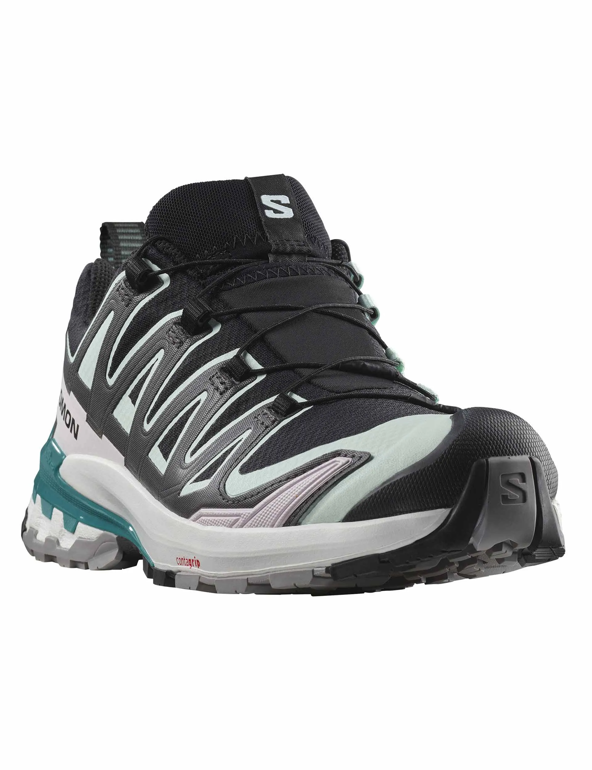 XA Pro 3D V9 Gore-Tex - Noir/Bleu Aqua Délavé/Bleu Port